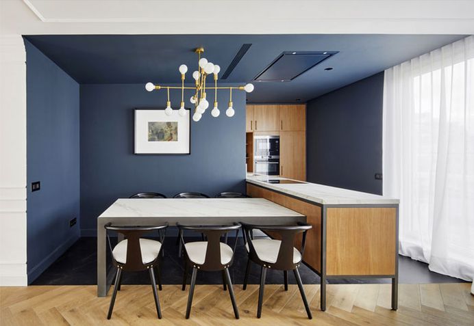 Renovating Old City House in Full-Color Luxury - InteriorZine