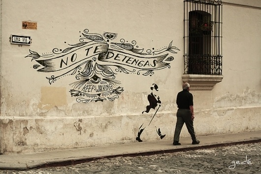 No te detengas | Flickr - Photo Sharing! #graffitti #illustration #street