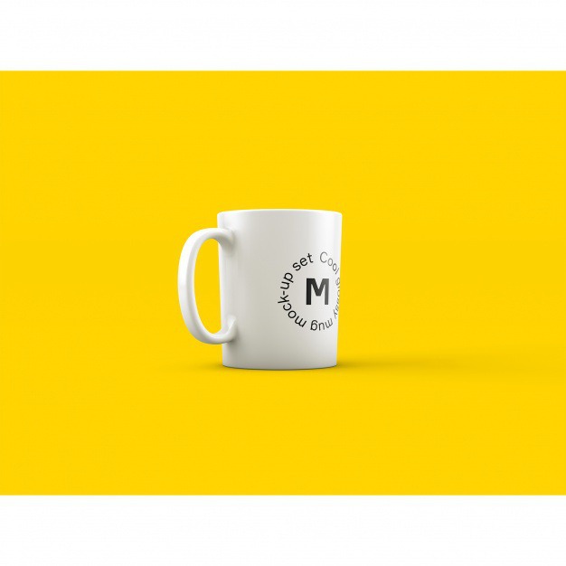 Mug on yellow background mock up Free Psd. See more inspiration related to Background, Mockup, Template, Web, Website, Yellow, Mock up, Cup, Mug, Templates, Website template, Colourful background, Mockups, Up, Colourful, Web template, Realistic, Cups, Real, Web templates, Mock ups, Mock, Mugs and Ups on Freepik.