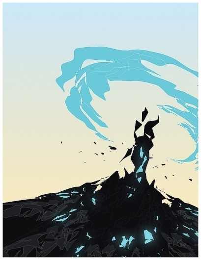 Visions | Part II of II on the Behance Network #abstract #vector #derek #vision #gangi