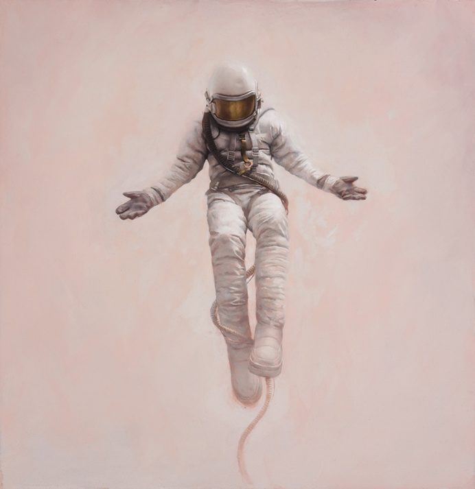 The cosmonaut by Jeremy Geddes