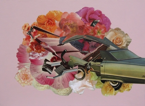 Happy Ending, 2009 #happy #ending #mathew #collage #cusik #flowers