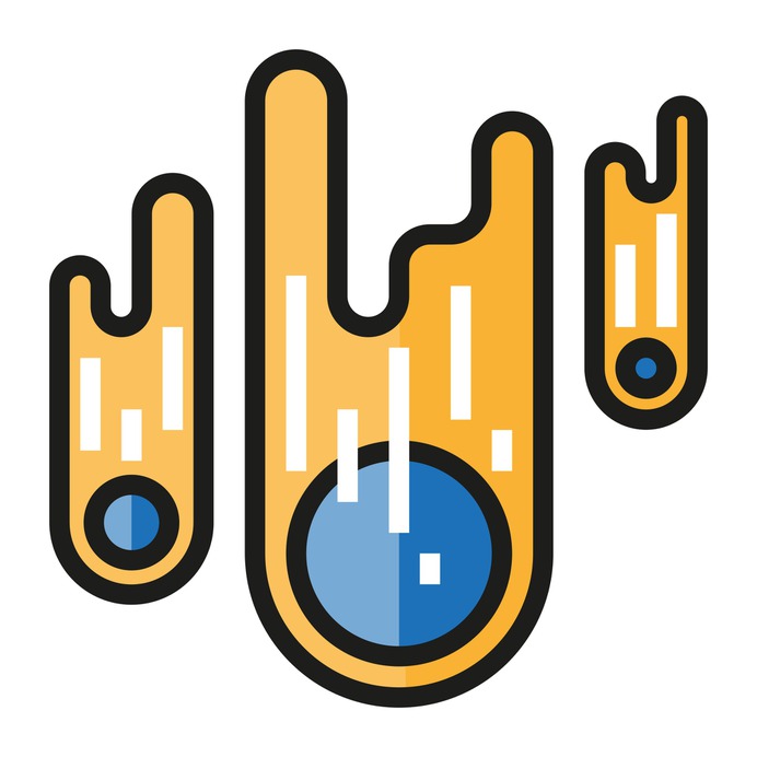 See more icon inspiration related to space, meteorite, galaxy, meteorites, universe, astronomy, asteroids, education and nature on Flaticon.