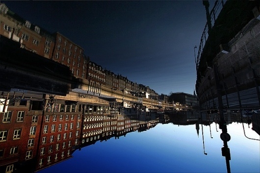 Flickr: Your Photostream #city #fish #looking #photography #up #reflection #pov