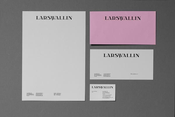 Lars Wallin by Kurppa Hosk #identity #stationary