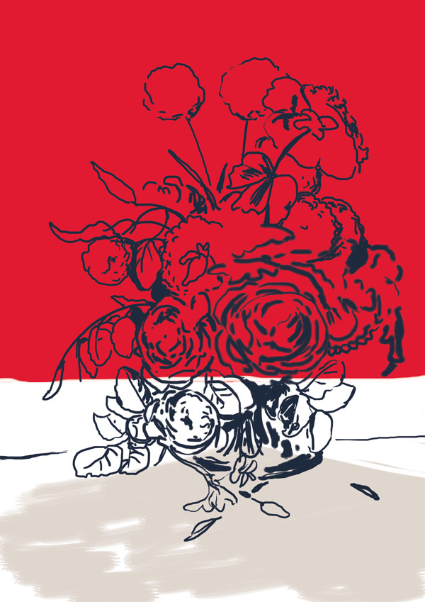 #art #flowers #michaelconstantine