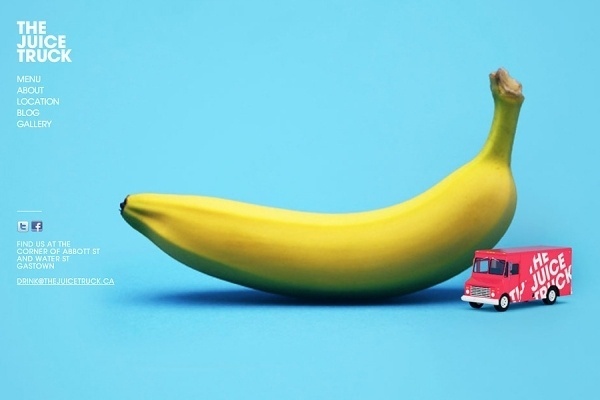 The Juice Truck - Glasfurd & Walker : Concept / Graphic Design / Art Direction : Vancouver, BC #design #web