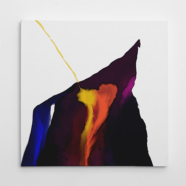 Pour painting sketches on Behance