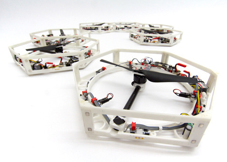 Researchers develop 3D-printed drones capable of self-assembly #printer #3d
