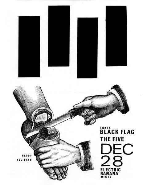 Black Flag #flag #gig #black #poster
