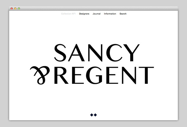 Sancy & Regent (cool parallax scrolling effects) #website #design #web