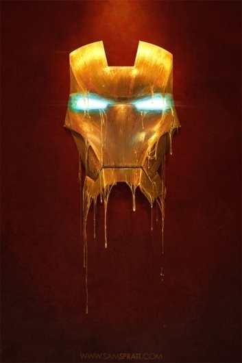 SerialThriller™ #spratt #iron #illustration #poster #man #sam