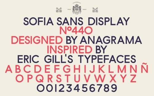 Merde! - Typeface (Sofia Sans Display) #graphic #typeface
