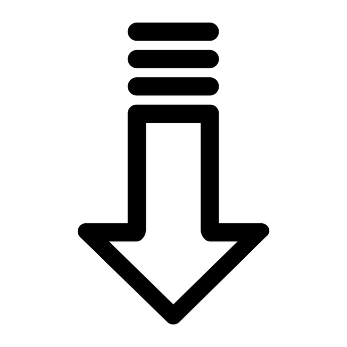 See more icon inspiration related to download, down arrow, direction, arrows, multimedia option, orientation and downloading on Flaticon.