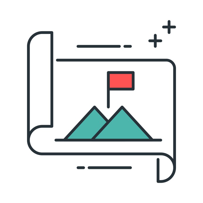 See more icon inspiration related to mission, scroll, mountain, goal, files and folders, business and finance, achievement, flags, landscape, mountains, flag and nature on Flaticon.
