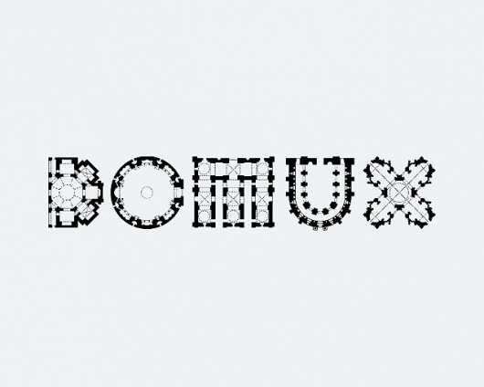 UOIEA | Pau Joan Llop i Naya #tipografia #llop #experimental #black #pau #domux #architecture #typo