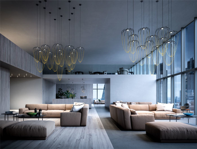 Ryosuke Fukusada Designеd Alysoid – Aluminum Suspension Lamps for Axo Light - InteriorZine