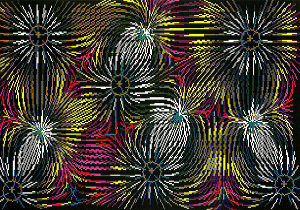 magnetic field graphic 1 #magnet #field #pattern #magntic