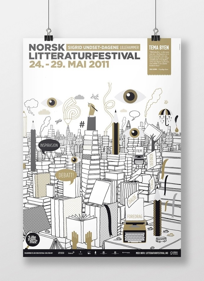 byHands - Børge Bredenbekk #illustration #poster