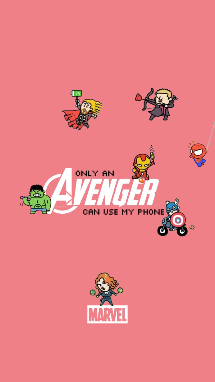 Only an Avenger Can Use My Phone
