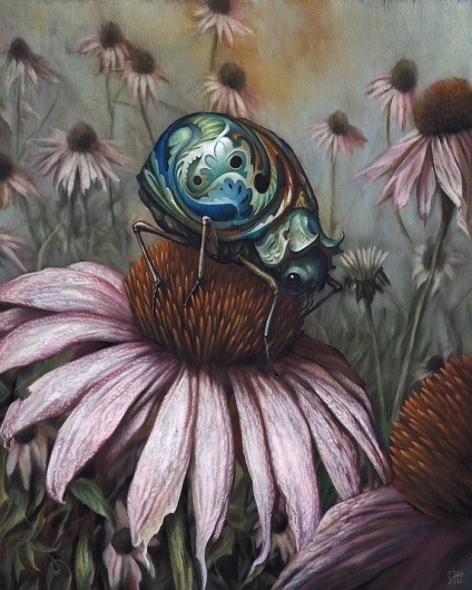 hello #beetle #esao #andrews #painting
