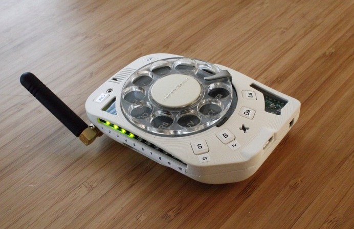 An Anti-Smartphone With a Rotary Designed and Built by Space Engineer Justine Haupt | Colossal
