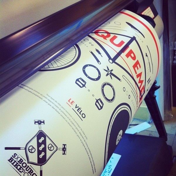 poster for sxb bike polo #polo #illustration #bike #poster #personal