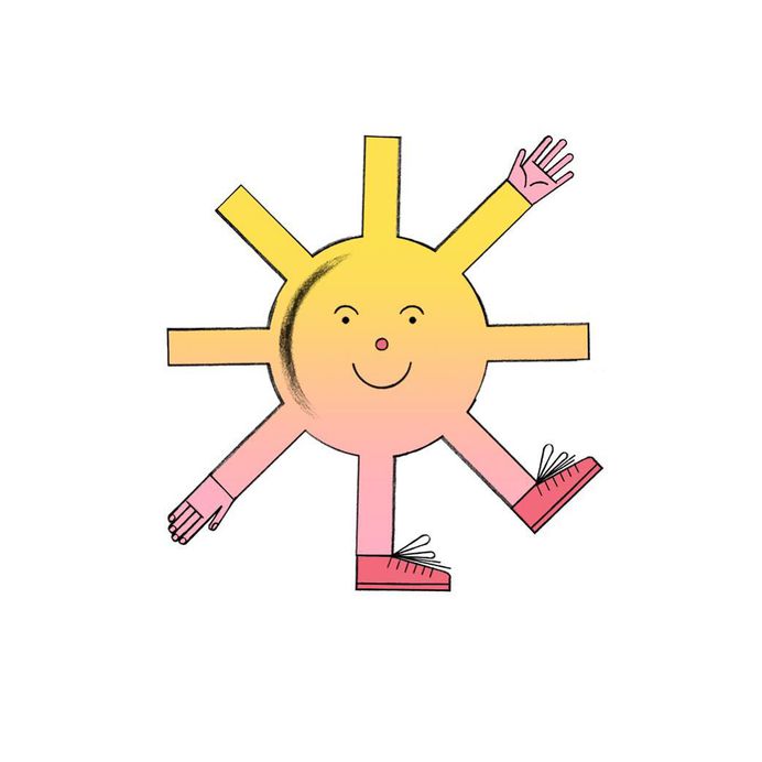 Theatrical sunset for the new issue of @zeitmagazin ☀️ #illustration #drawing #illo #editorial #laufendeermittlungen #zeitmagazin #sun #sunset