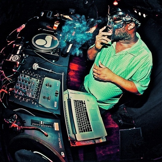 Photos: Metal Face Doom DJing at Roc Raida Tribute, Paris | Stones Throw Records #doom #mf #throw #stones