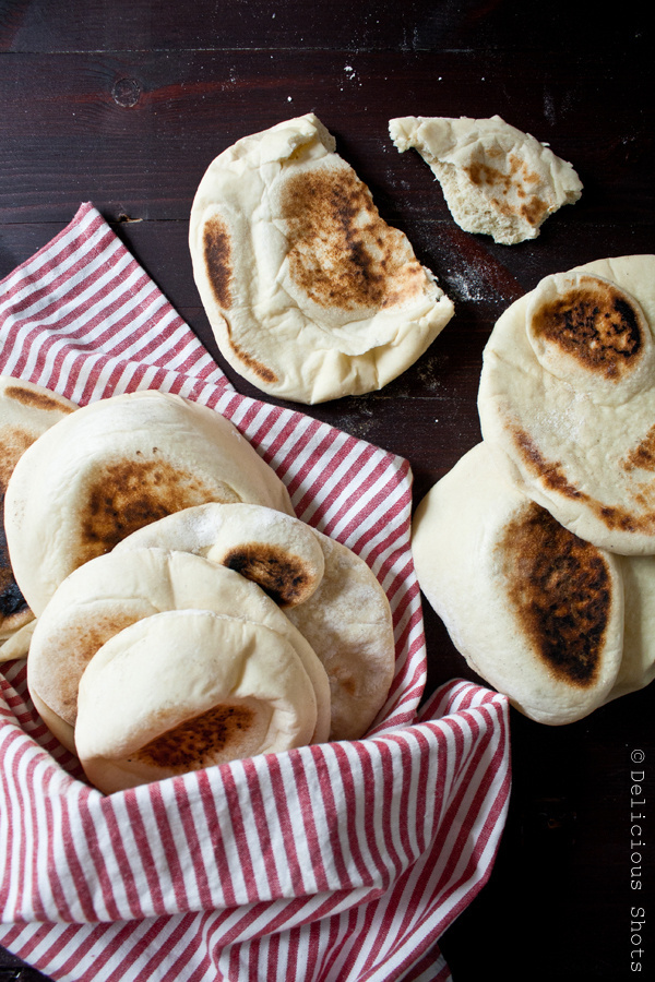 Delicious Shots: Homemade Pita Bread #food