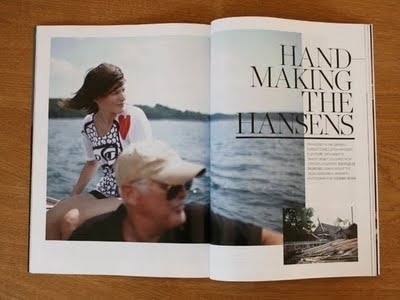 THEHANSENFAMILY: SURFACE MAGAZINE #spread #print #publication