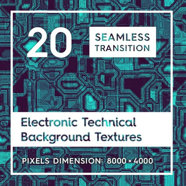 20 Electronic Technical Backgrounds #electronic #technical #textures #backgrounds