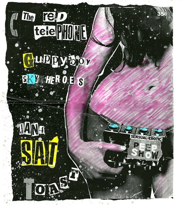 Thursday, April 17, 2014 #guppyboy #silkscreen #poster
