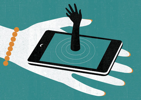 Metro 'It's Complicated' column illustrations (2) on Illustration Served #illustration #editorial