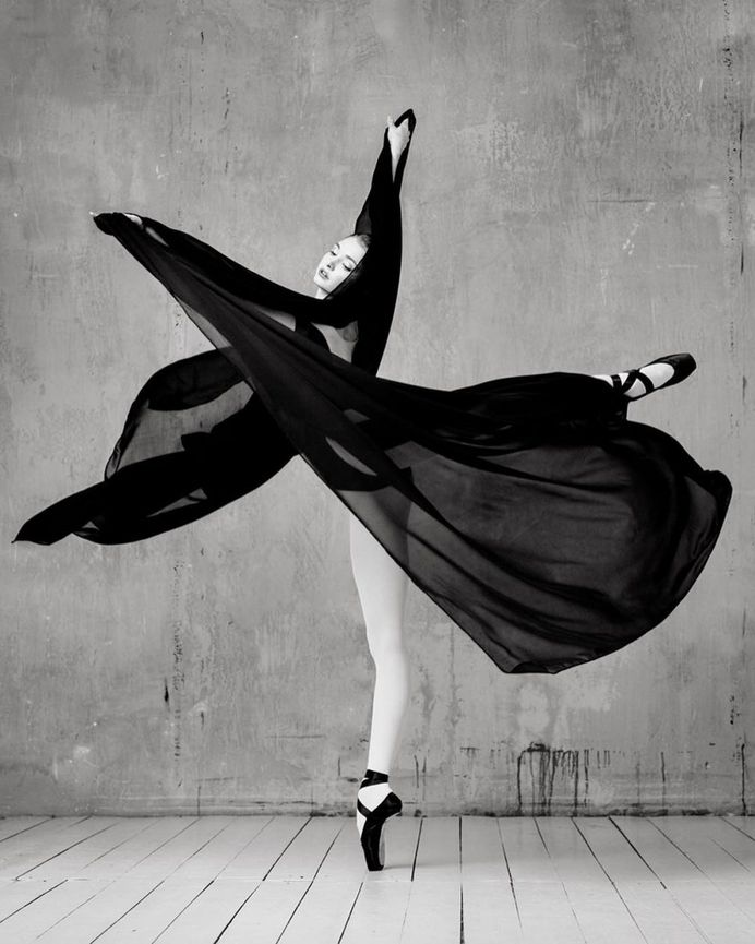 Black and White Ballet Photography by Alexander Yakovlev
