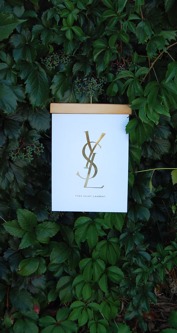 YSL_3 #ysl #print #style #gold #fashion #high #foil
