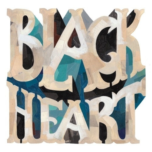 Typeverything.com -Â Black Heart lettering by... - Typeverything #type #lettering