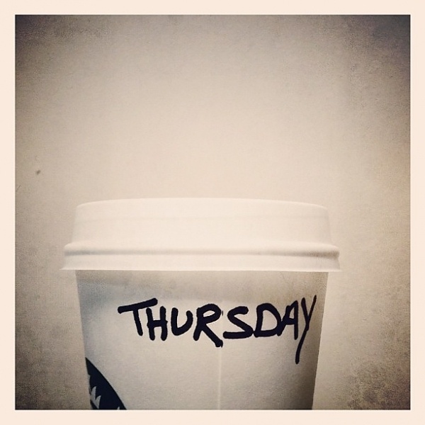 Instagram #coffee #thursday #starbucks