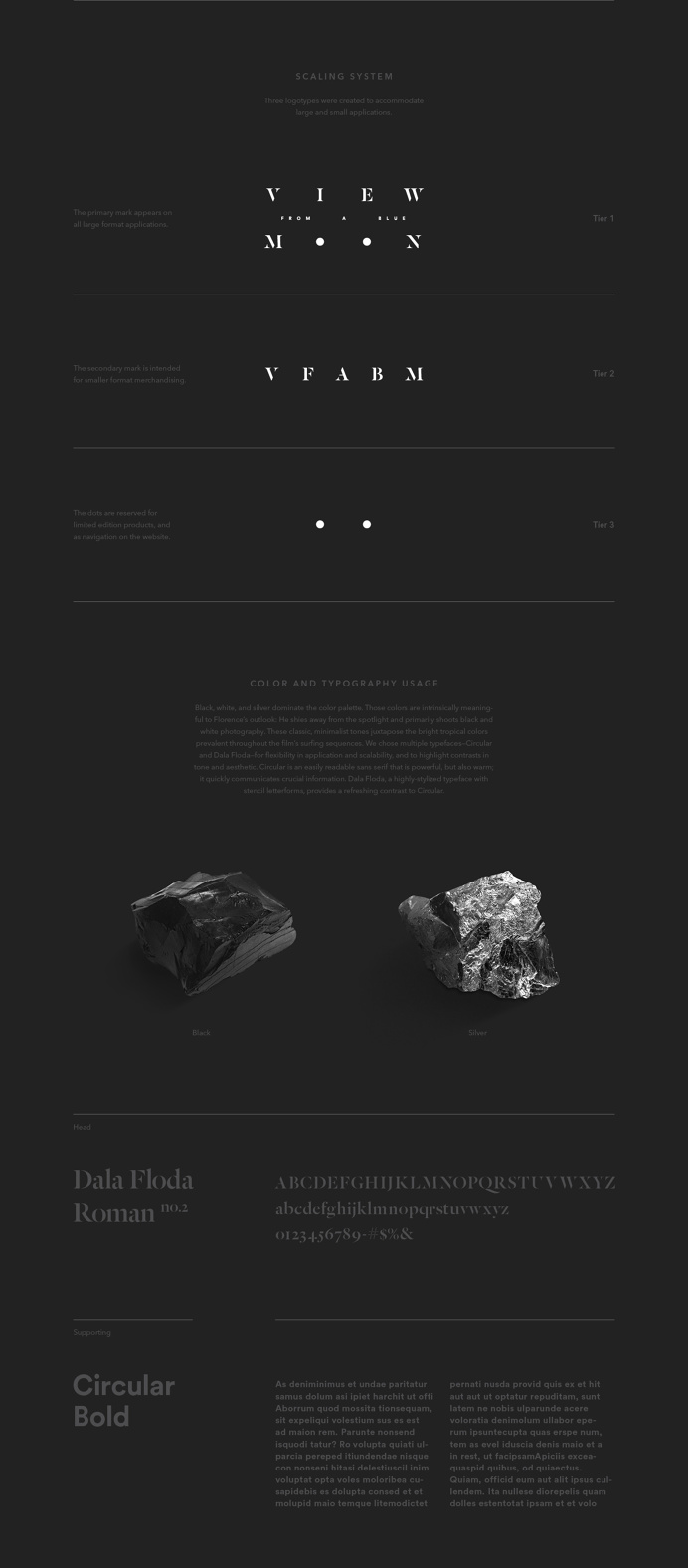 View From A Blue Moon on Behance