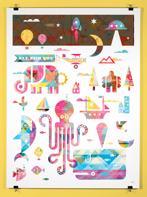 Baby_Poster_1 #yeti #color #all #poster #bigfoot #animal