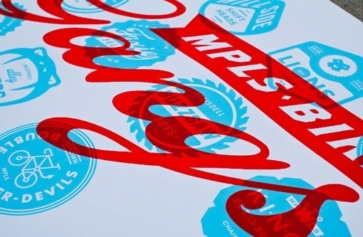 Design Work Life » cataloging inspiration daily #silkscreen #transparency #poster
