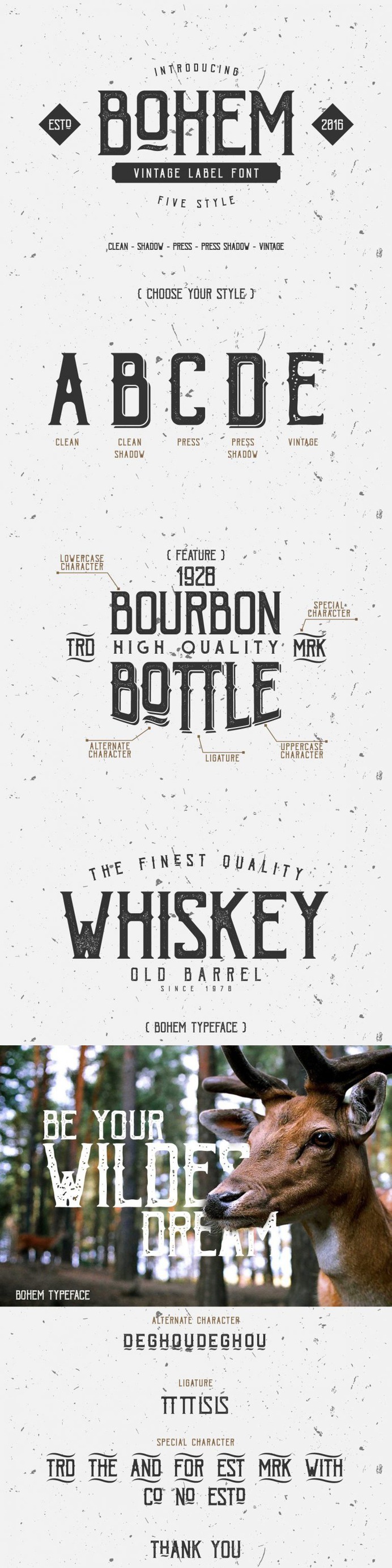 Bohem Typeface