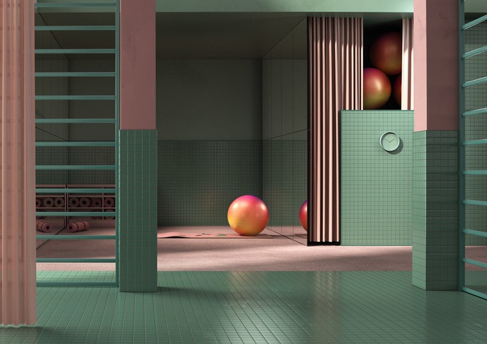 Social Workout in 3D - Mindsparkle Mag Beautiful 3D work entitled Social Workout by Six N. Five in Spain. #3d #design #identity #color #photography #graphic #design #gallery #blog #project #mindsparkle #mag #beautiful #portfolio #designer
