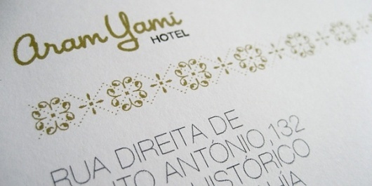 Aram Yami Hotel · Brand Identity & Website on the Behance Network #yoyo #corporate #identity #hotel #logo