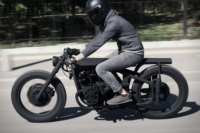 Image of Bandit9 Nero MKII Motorcycle #simple #black #motorcycle #clean