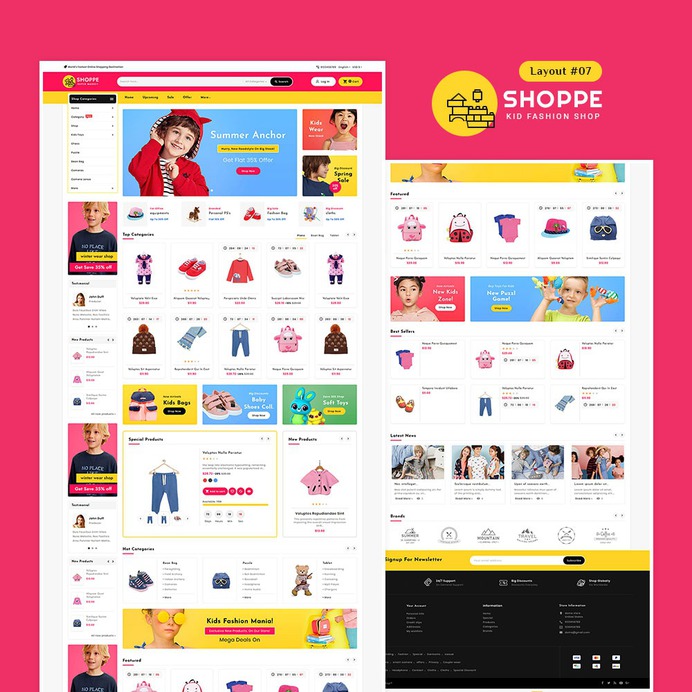 #Shoppe #Kid #Toys #Mega - #MultiPurpose #Mega Store - #Prestashop #Responsive #Theme | #TemplateTrip #eCommerce #Website #Design #Template
