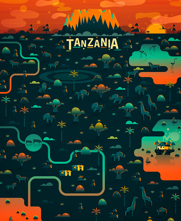 Cosmópolis Pt.2 on Behance #city #illustration