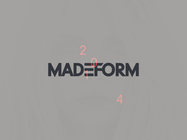 Logo #red #minimal #gray #logo #typography