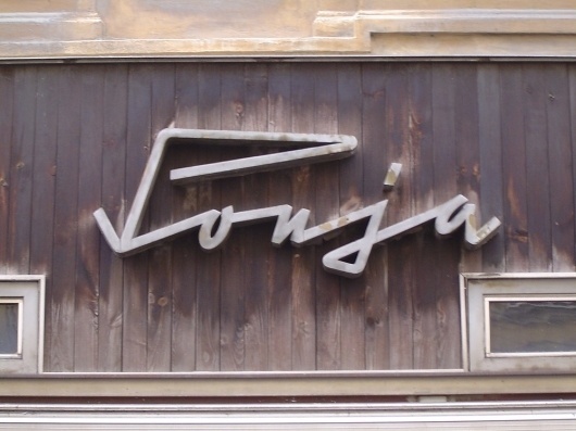 All sizes | sonja | Flickr - Photo Sharing! #signage #type #script #typography