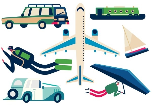 These are images and assets I created for a Benecol advert I made with Mother London & Vector Meldrew #illustration
